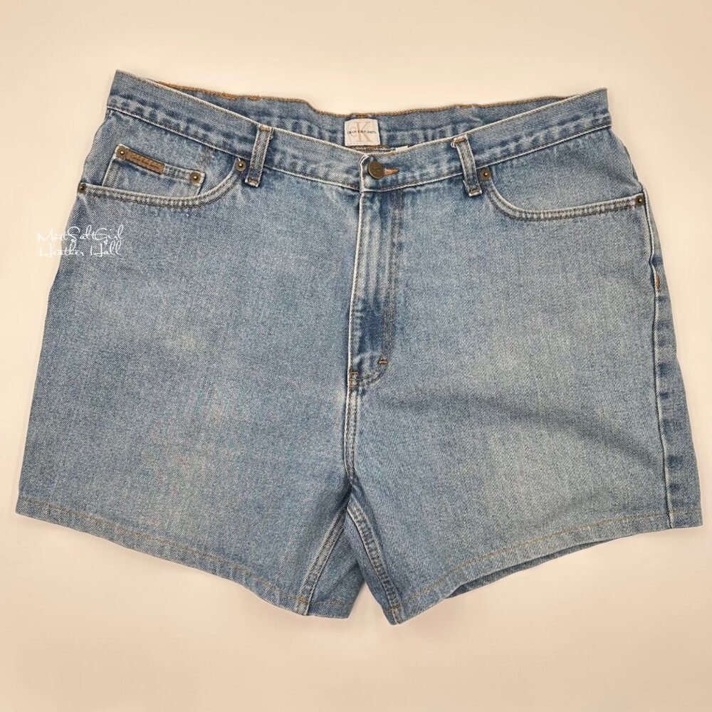 Calvin Klein Jeans Vintage Men's 1990's Denim Shorts Size 40
